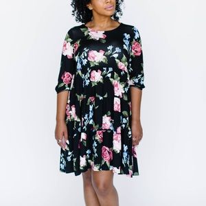 NWOT Agnes & Dora Kraft Dress Large Vintage Boheme